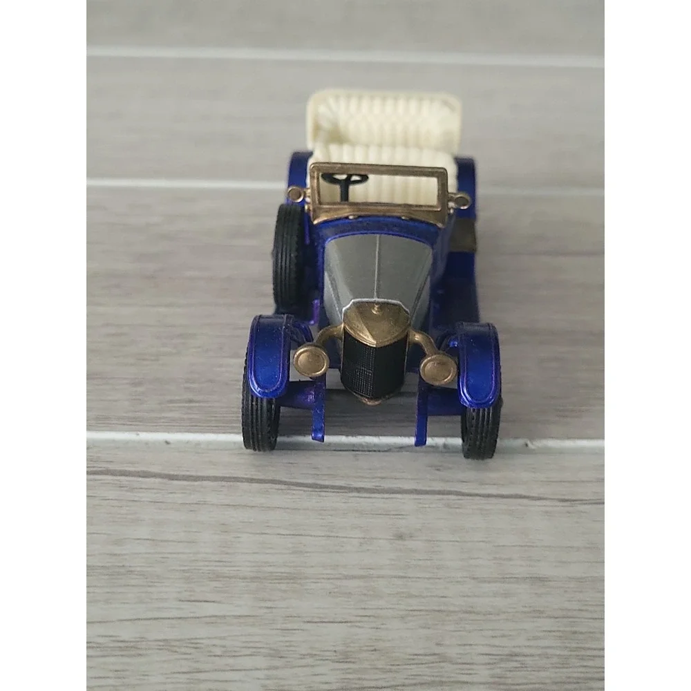 1/43 SCALE VINTAGE 1914 PRINCE HENRY VAUXHALL BLUE MODELS OF YESTERYEAR LESNEY
